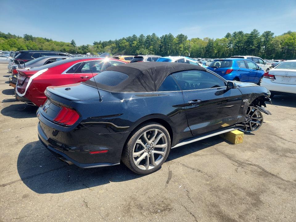 2022 Ford Mustang VIN 1FATP8FF2N5141025 COPART salvage auction — FRONT END, Sc - Cert Of Title-Salvage, sold $325 on 2026-07-09 (photo 3)