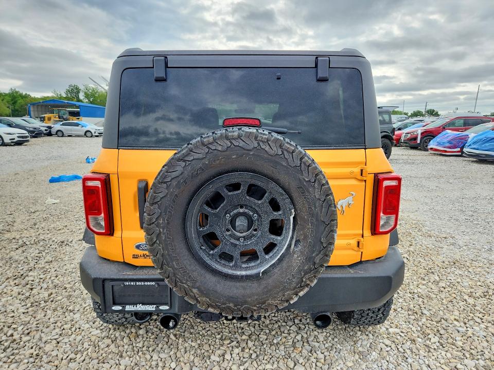2022 Ford Bronco VIN 1FMDE5BH7NLB41829 COPART salvage auction — FRONT END, MO - SALVAGE CERTIFICATE OF TITLE, sold $7,700 on 2026-07-28 (photo 6)