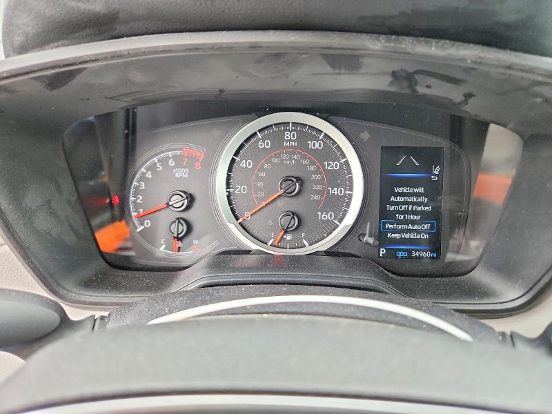 2022 Toyota VIN 7MUCAABGXNV028957 COPART salvage auction — HAIL, Oh - Cert Of Title-Salvage, sold $12,200 on 2026-07-02 (photo 9)