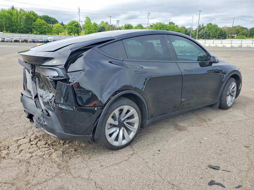 2026 Tesla Model y VIN 7SAYGDEE6TF567123 COPART salvage auction — REAR END, Or - Salvage Title Certificate, sold $18,100 on 2026-07-13 (photo 3)