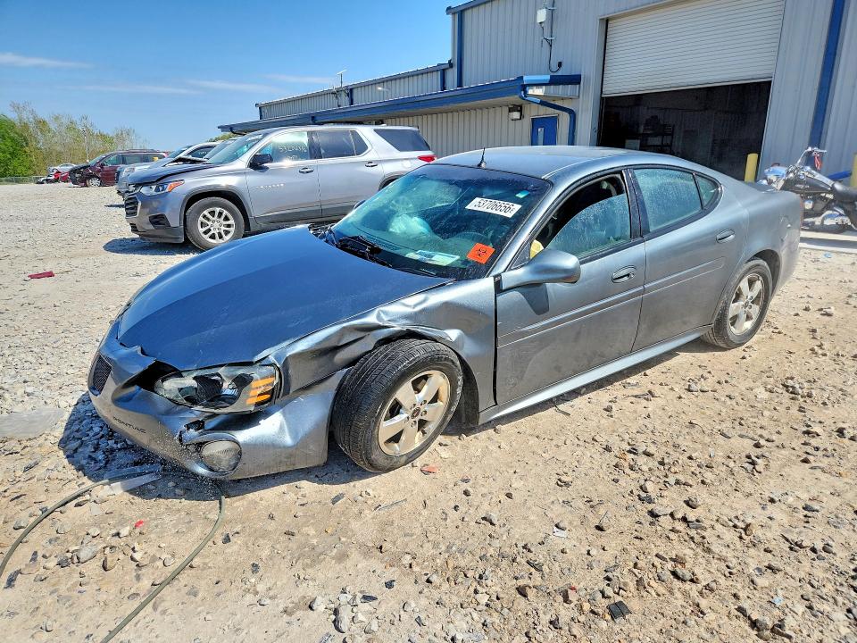 2005 Pontiac Grand prix VIN 2G2WP522X51351127 COPART salvage auction — FRONT END, MI - CERTIFICATE OF TITLE, sold $250 on 2026-07-02 (photo 1)