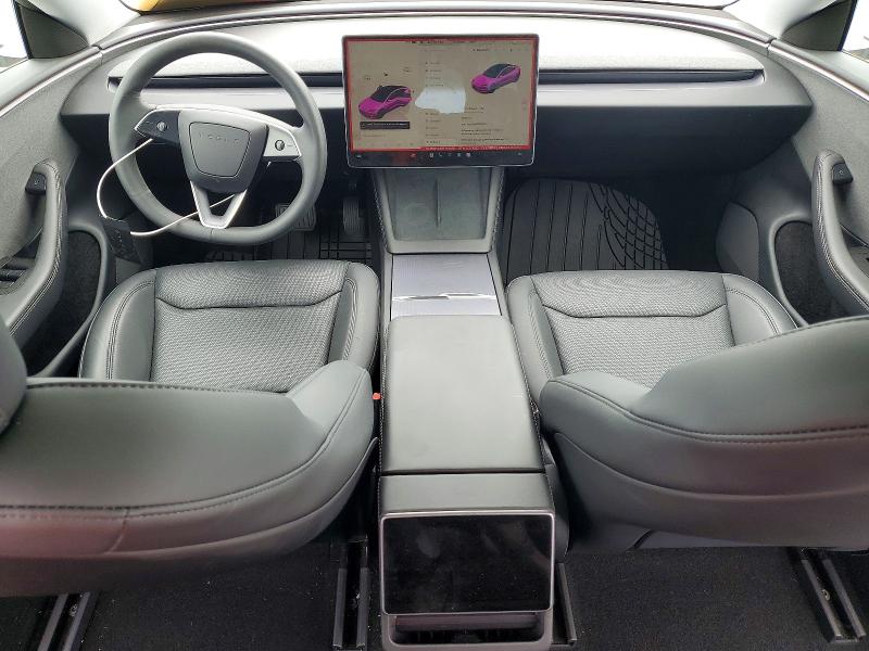 2025 Tesla Model 3 VIN 5YJ3E1EA5SF918160 COPART salvage auction — REAR END, Ca - Salvage Certificate, sold $14,100 on 2026-07-28 (photo 8)