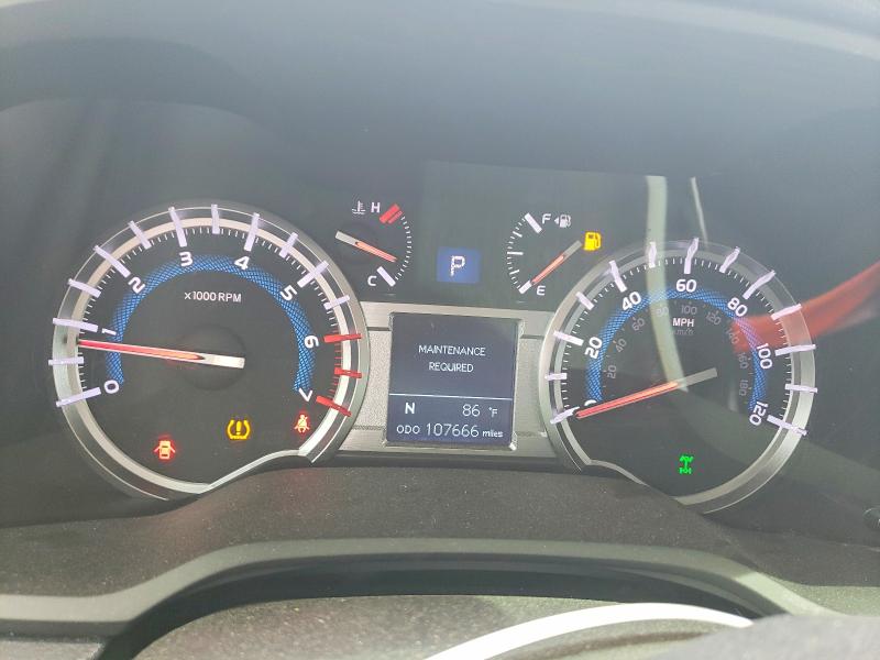 2019 Toyota 4runner VIN JTEBU5JR0K5643604 COPART salvage auction — FRONT END, La - Cert Of Title-Salvage, sold $15,600 on 2026-07-10 (photo 9)