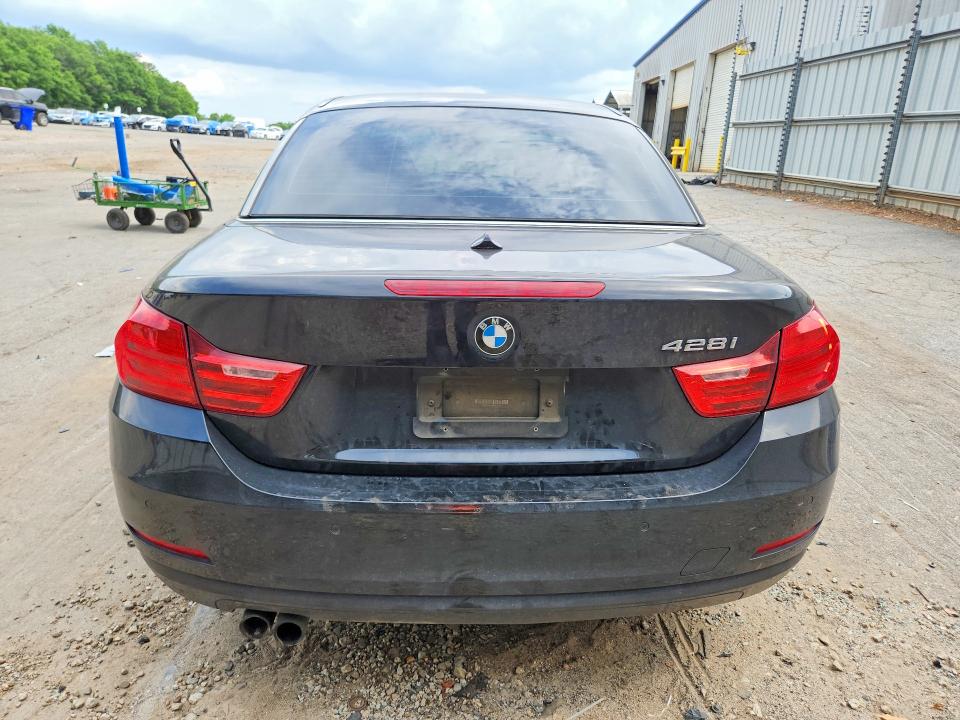 2015 BMW 4er VIN WBA3V7C51FP772731 COPART salvage auction — FRONT END, GA - CERT OF TITLE-SALVAGE, sold $3,450 on 2026-07-10 (photo 6)