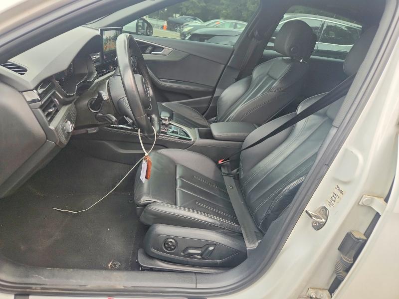 2022 Audi A4 VIN WAUEAAF40NN011798 COPART salvage auction — SIDE, Ga - Cert Of Title-Salvage, sold $9,300 on 2026-07-24 (photo 7)