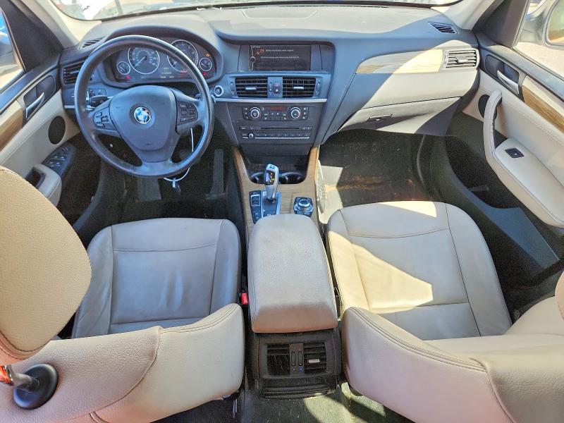 2013 BMW X3 VIN 5UXWX9C54D0A08384 COPART salvage auction — REAR END, In - Certificate Of Title (P), sold $2,350 on 2026-07-11 (photo 8)