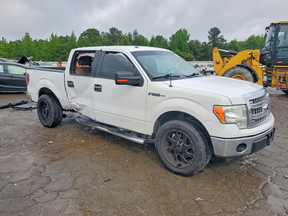 2014 Ford F-150 VIN 1FTFW1CF9EKG57034 COPART salvage auction — SIDE, TN - SALVAGE CERTIFICATE, sold $2,550 on 2026-07-02 (photo 4)
