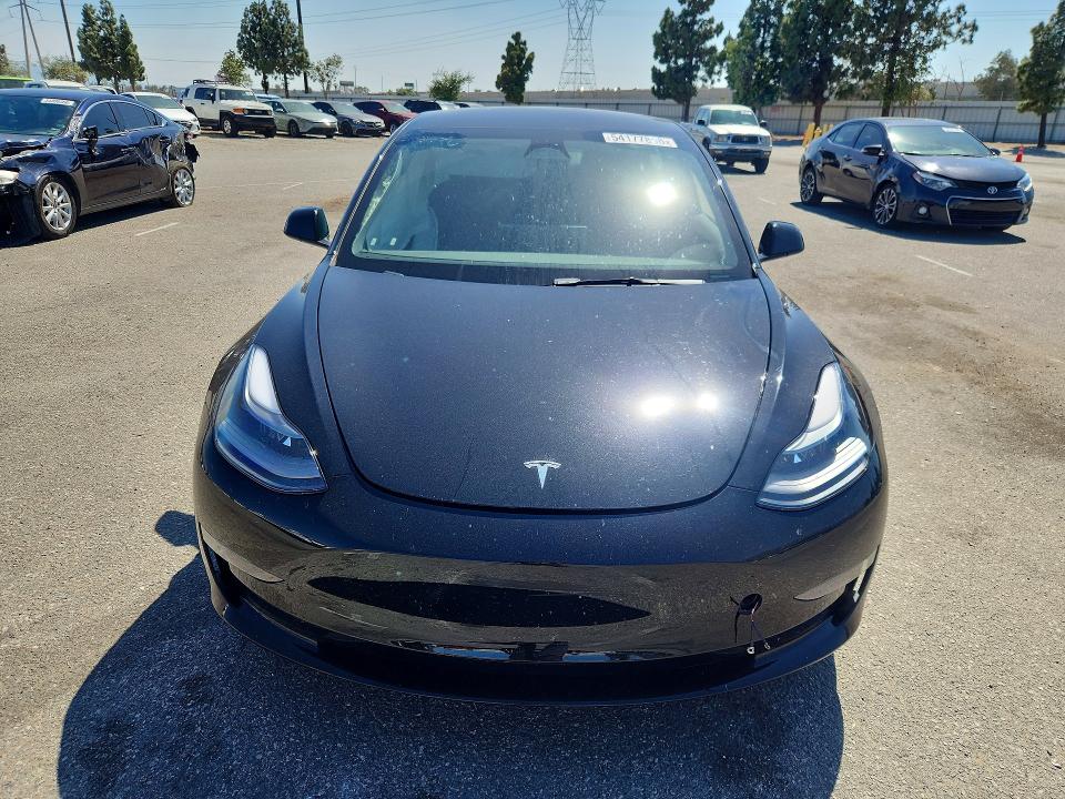 2022 Tesla Model 3 VIN 5YJ3E1EA8NF231419 COPART salvage auction — REAR END, Ca - Salvage Certificate, sold $5,600 on 2026-07-02 (photo 5)