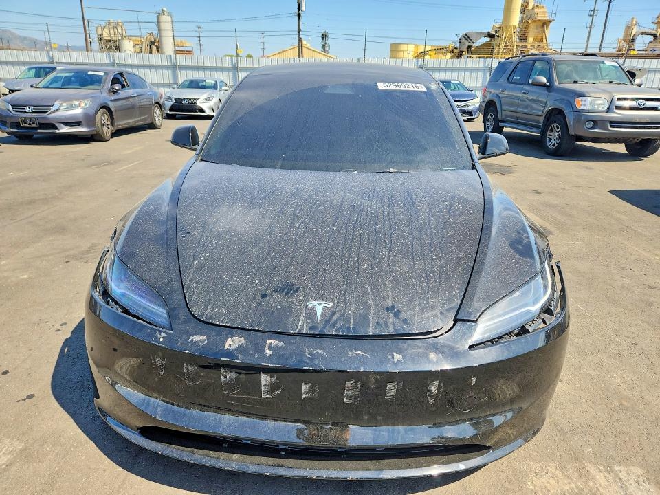 2024 Tesla VIN 5YJ3E1EA1RF825050 COPART salvage auction — FRONT END, Ca - Salvage Certificate, sold $14,200 on 2026-07-13 (photo 5)