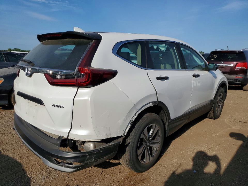 2020 Honda Cr-v VIN 2HKRW2H21LH602209 COPART salvage auction — REAR END, Il - Salvage Certificate, sold $9,500 on 2026-07-23 (photo 3)