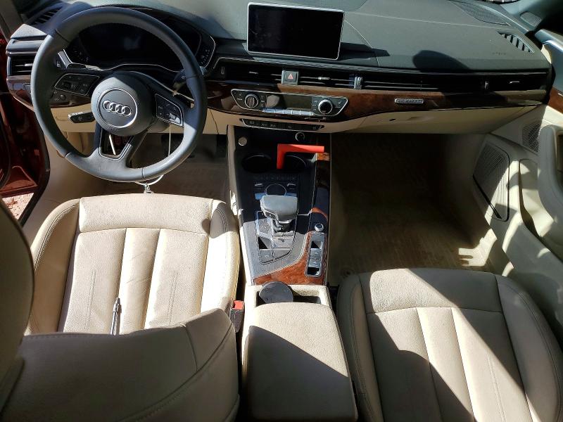 2018 Audi A5 VIN WAU2NGF5XJN004399 COPART salvage auction — SIDE, Az - Cert Of Title - Salvage, sold $5,500 on 2026-07-09 (photo 8)