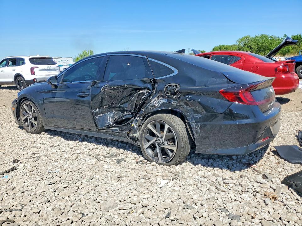 2022 Hyundai VIN KMHL44J28NA226390 COPART salvage auction — SIDE, Il - Salvage Certificate, sold $3,900 on 2026-07-17 (photo 2)