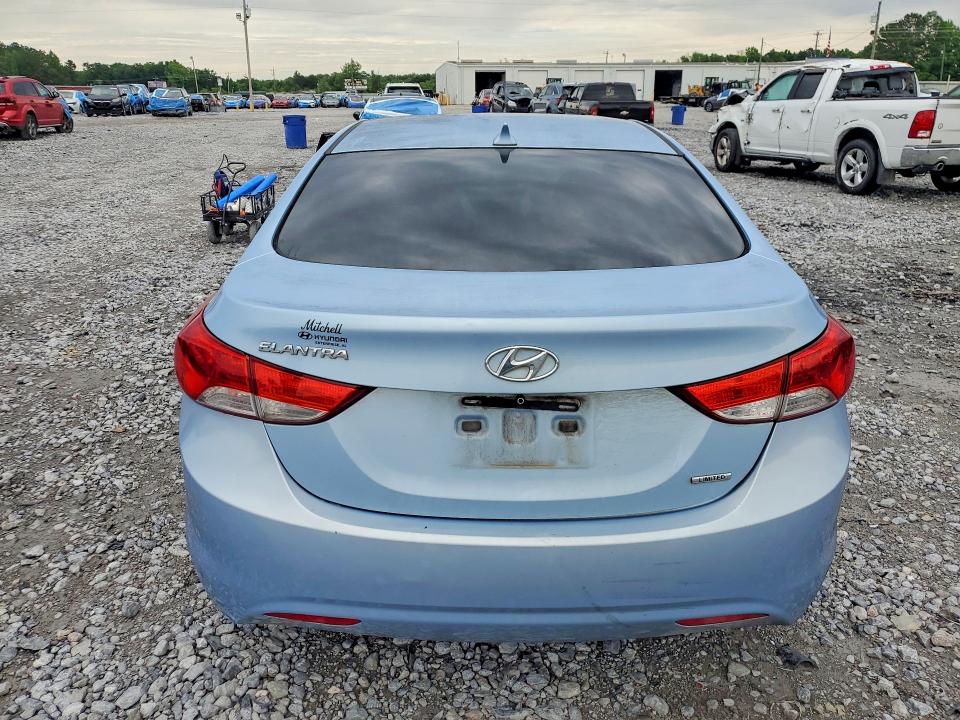 2011 Hyundai Elantra VIN KMHDH4AE3BU135721 COPART salvage auction — SIDE, Al - Cert Of Title-Salvage Title, sold $60 on 2026-07-23 (photo 6)