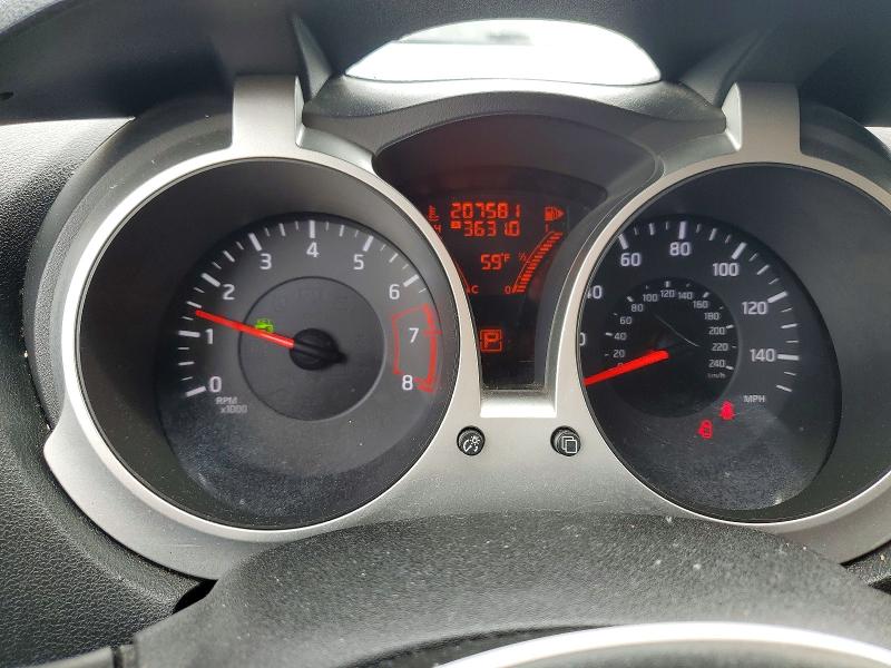 2011 Nissan Juke VIN JN8AF5MV8BT014515 COPART salvage auction — FRONT END, Me - Cert Of Title-Salvage Collisio, sold $325 on 2026-07-09 (photo 9)