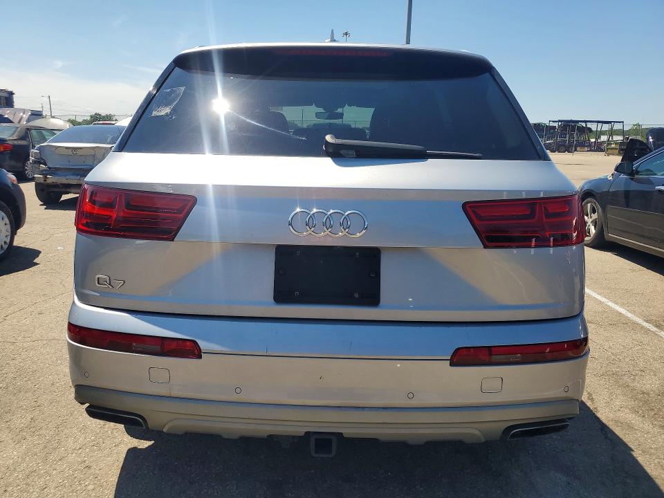 2019 Audi Q7 VIN WA1LAAF7XKD001053 COPART salvage auction — MINOR DENT/SCRATCHES, Oh - Cert Of Title-Repossession (P), sold $7,200 on 2026-07-29 (photo 6)