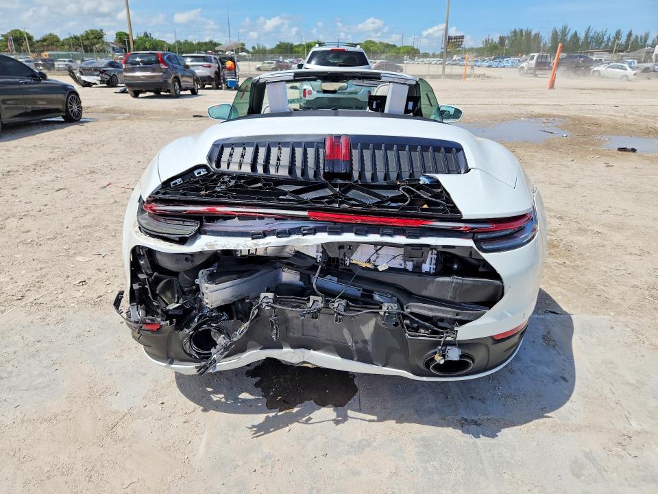 2024 Porsche 911 VIN WP0CA2A96RS238651 COPART salvage auction — REAR END, Nc - Salvage Certificate Of Title, sold $46,000 on 2026-07-23 (photo 6)