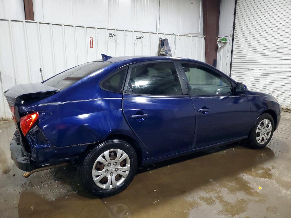 2010 Hyundai Elantra VIN KMHDU4ADXAU178132 COPART salvage auction — REAR END, Il - Salvage Certificate, sold $400 on 2026-07-15 (photo 3)
