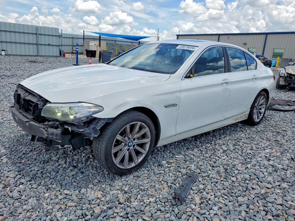 2014 BMW 5er VIN WBA5B1C58ED481514 COPART salvage auction — SIDE, Fl - Cert Of Title Slvg Rebuildable, sold $3,100 on 2026-07-31 (photo 1)