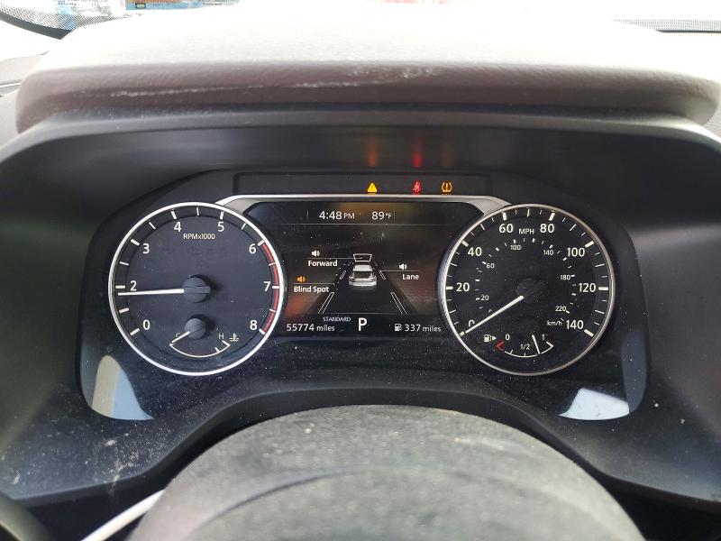 2023 Nissan Rogue VIN JN8BT3BA2PW435041 COPART salvage auction — FRONT END, LA - CERT OF TITLE-SALVAGE, sold $5,300 on 2026-07-20 (photo 9)