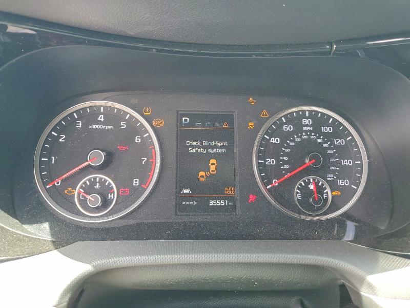 2024 Kia K5 VIN 5XXG64J23RG255712 COPART salvage auction — FRONT END, Tx - Salvage Vehicle Title, sold $4,400 on 2026-07-31 (photo 9)