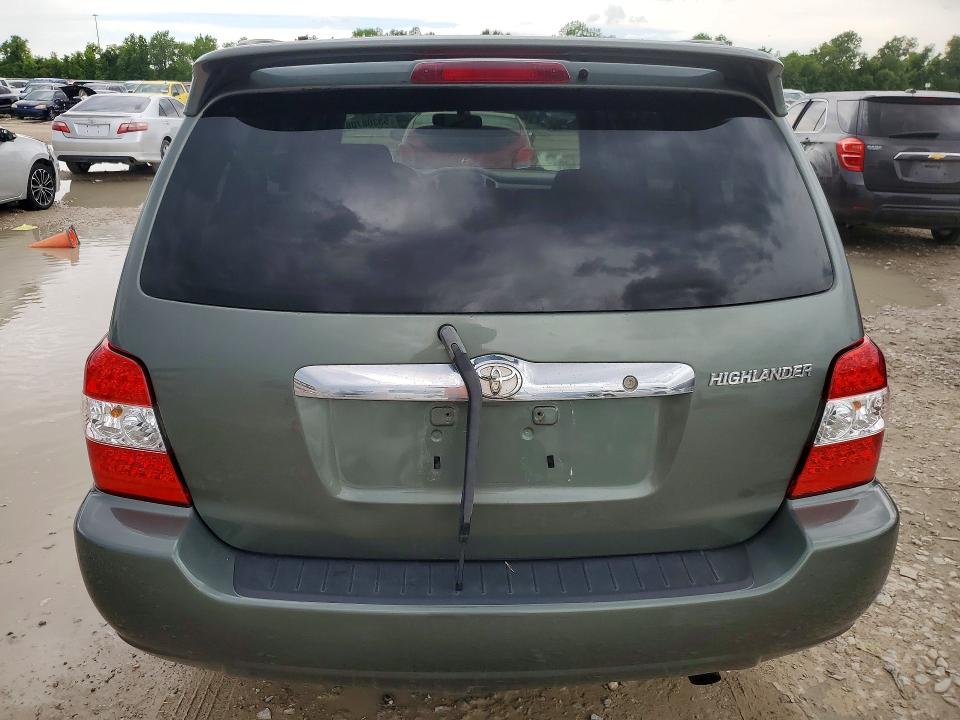 2007 Toyota Highlander hybrid VIN JTEEW21A770046616 COPART salvage auction — MINOR DENT/SCRATCHES, Co - Certificate Of Title (P), sold $3,250 on 2026-07-24 (photo 6)