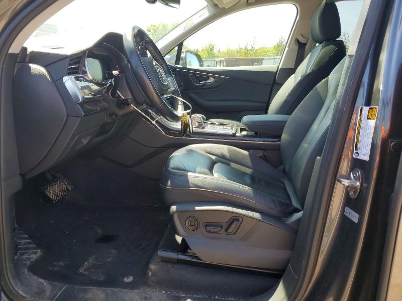 2022 Audi Q7 VIN WA1LXBF79ND021836 COPART salvage auction — HAIL, Oh - Cert Of Title-Salvage, sold $17,300 on 2026-07-13 (photo 7)