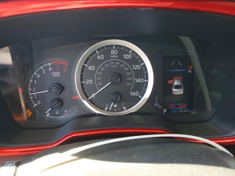 2020 Toyota Corolla VIN JTDEPRAE9LJ042424 COPART salvage auction — FRONT END, CA - SALVAGE CERTIFICATE, sold $4,500 on 2026-07-02 (photo 9)