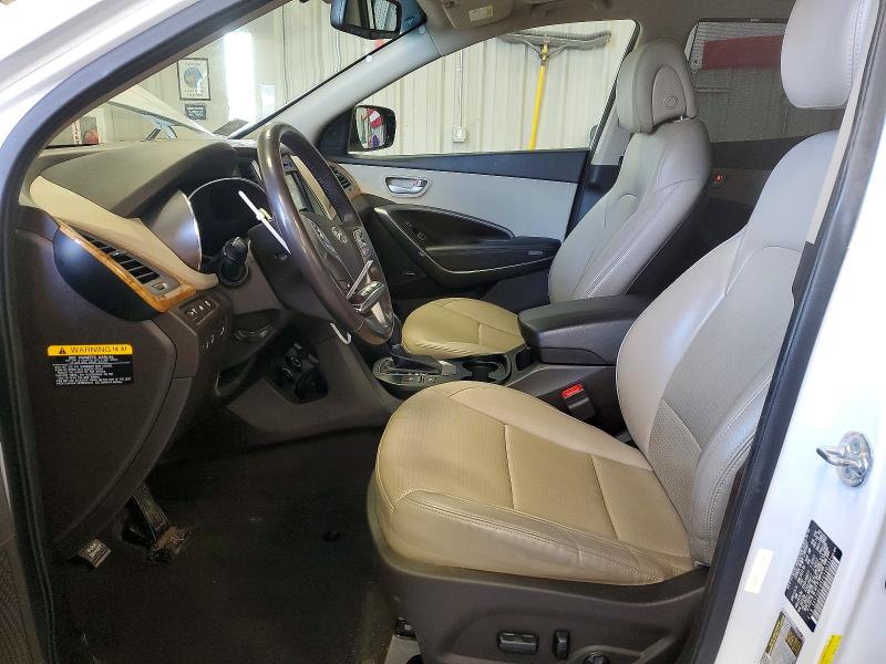 2014 Hyundai Santa fe VIN 5XYZUDLB5EG190332 COPART salvage auction — FRONT END, WY - CERTIFICATE OF TITLE, sold $2,100 on 2026-07-24 (photo 7)