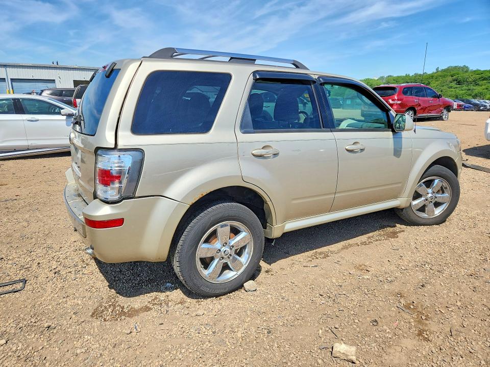 2011 Mercury Mariner VIN 4M2CN8H71BKJ02584 COPART salvage auction — REAR END, Il - Salvage Certificate, sold $1,400 on 2026-07-03 (photo 3)