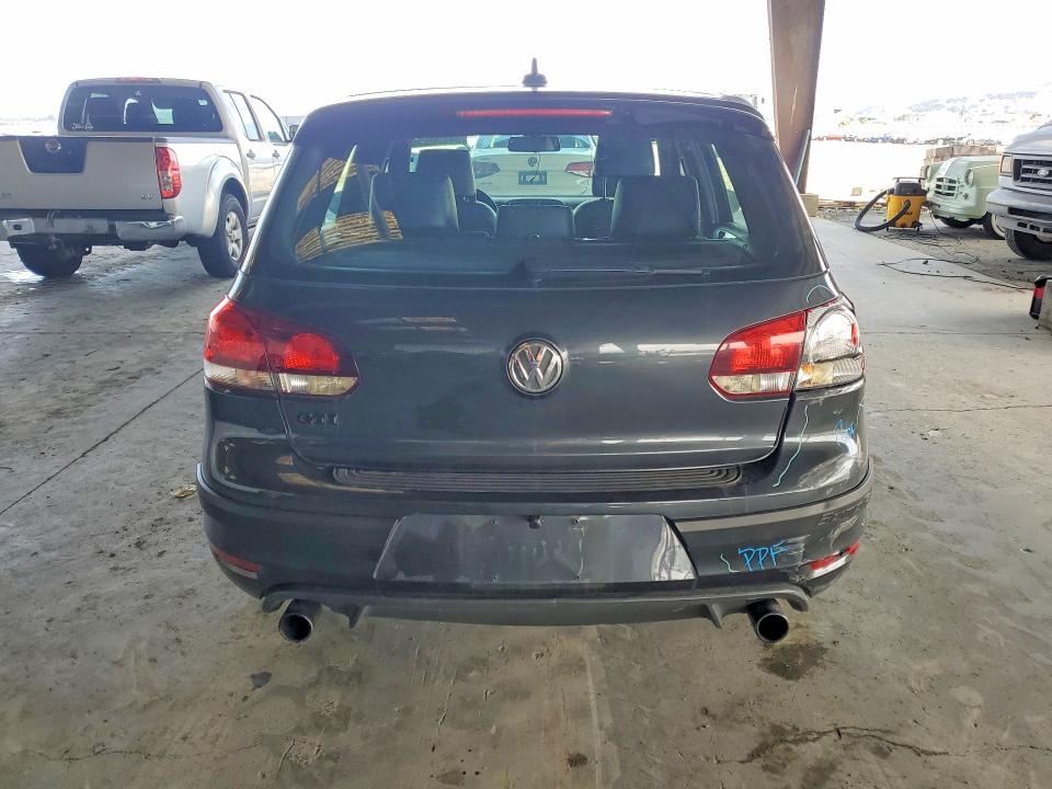 2013 Volkswagen Gti VIN WVWHD7AJ5DW132813 COPART salvage auction — REAR END, Ca - Salvage Certificate, sold $2,650 on 2026-08-10 (photo 6)