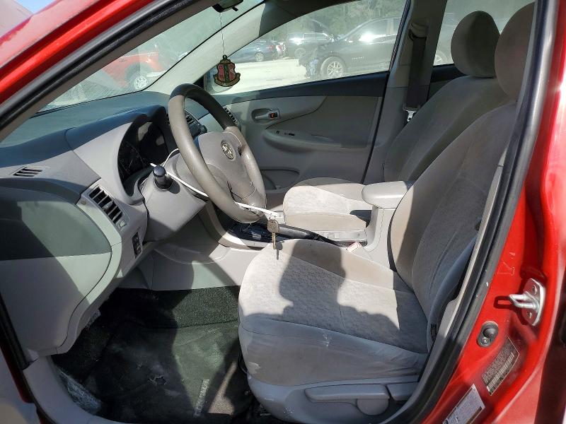 2009 Toyota Corolla VIN JTDBL40E39J046397 COPART salvage auction — FRONT END, FL - CERT OF TITLE SLVG REBUILDABLE, sold $1,000 on 2026-07-21 (photo 7)