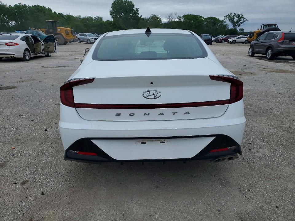 2023 Hyundai Sonata VIN KMHL64JA1PA251619 COPART salvage auction — SIDE, Ia - Cert Of Title-Salvage Title, sold $2,850 on 2026-07-08 (photo 6)