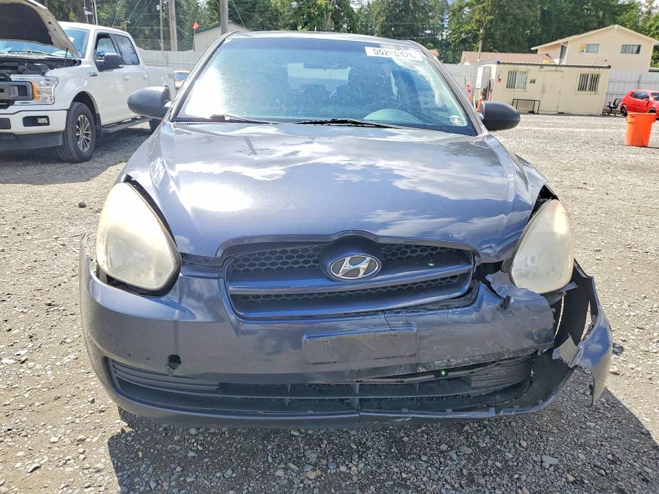 2008 Hyundai Accent VIN KMHCM36C68U097970 COPART salvage auction — FRONT END, WA - BILL OF SALE, sold $175 on 2026-07-31 (photo 5)