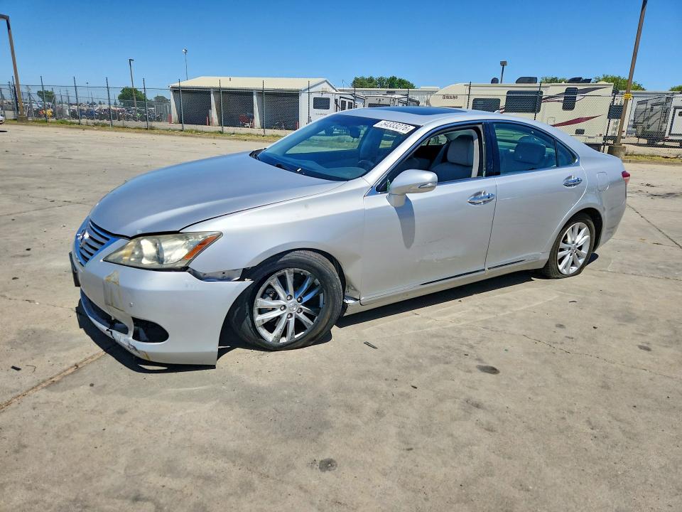 2011 Lexus ES VIN JTHBK1EG3B2461262 COPART salvage auction — FRONT END, Ca - Salvage Certificate, sold $1,300 on 2026-07-27 (photo 1)