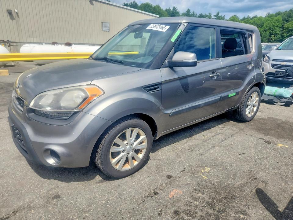2013 Kia Soul VIN KNDJT2A67D7523832 COPART salvage auction — VANDALISM, Ri - Salvage Certificate Of Title, sold $450 on 2026-07-14 (photo 1)