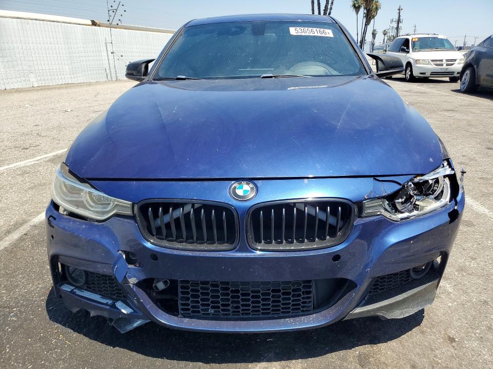 2016 BMW M3 VIN WBA8B3G51GNT92979 COPART salvage auction — FRONT END, Ca - Salvage Certificate, sold $6,500 on 2026-07-31 (photo 5)