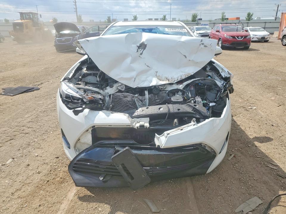 2017 Toyota Corolla VIN 5YFBURHE9HP650688 COPART salvage auction — FRONT END, IL - SALVAGE CERTIFICATE, sold $625 on 2026-07-28 (photo 5)