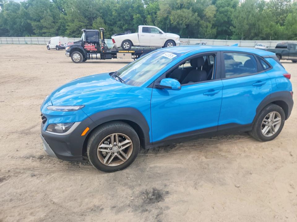 2023 Hyundai Kona VIN KM8K22AB6PU995638 COPART salvage auction — FRONT END, Fl - Cert Of Title Slvg Rebuildable, sold $5,300 on 2026-07-10 (photo 1)