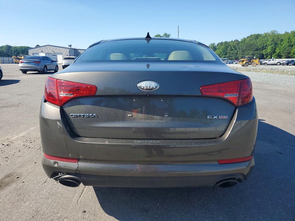 2013 Kia Optima VIN 5XXGN4A74DG228378 COPART salvage auction — REAR END, NC - SALVAGE CERTIFICATE OF TITLE, sold $1,500 on 2026-07-28 (photo 6)