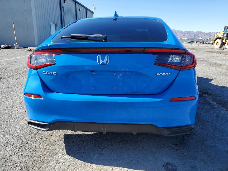 2025 Honda Civic VIN 19XFL2H84SE002612 COPART salvage auction — FRONT END, Nv - Salvage Title, sold $4,000 on 2026-07-09 (photo 6)