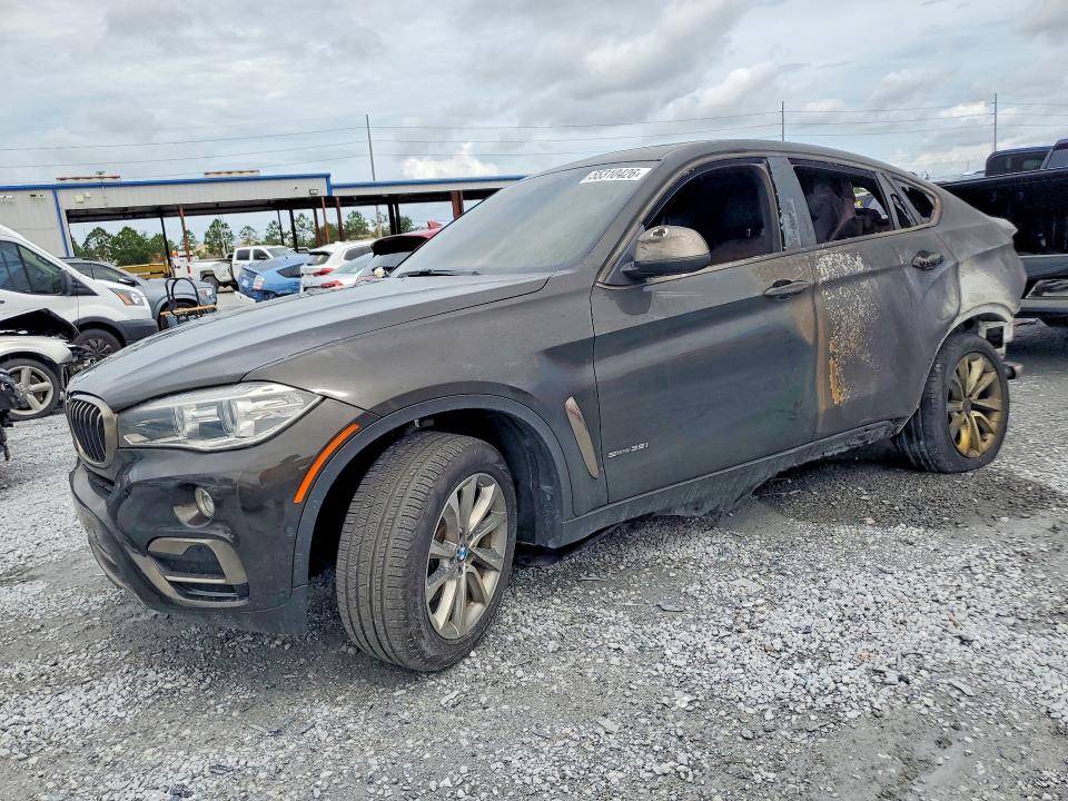 2019 BMW X6 VIN 5UXKU0C52K0H98767 COPART salvage auction — BURN, Fl - Certificate Of Destruction, sold $4,250 on 2026-07-06 (photo 1)