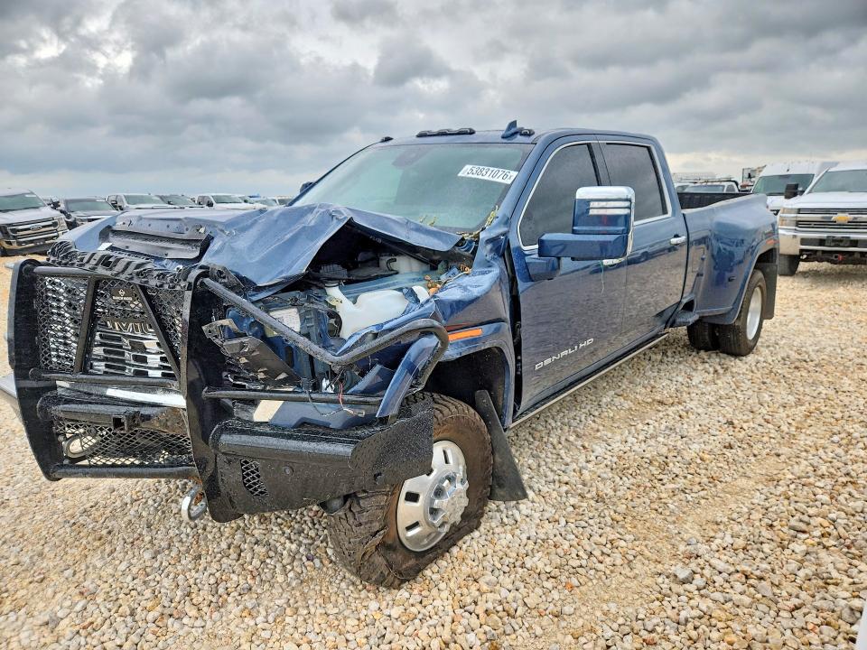 2025 Gmc SIERRA VIN 1GT4UWEY8SF204360 COPART salvage auction — FRONT END, Tx - Salvage Vehicle Title, sold $31,000 on 2026-07-09 (photo 1)
