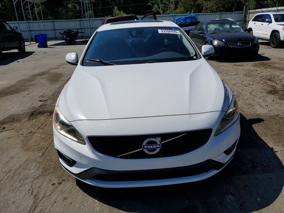 2017 Volvo S60 VIN YV140MTL9H2431848 COPART salvage auction — FRONT END, GA - CERT OF TITLE-SALVAGE, sold $1,750 on 2026-07-16 (photo 5)