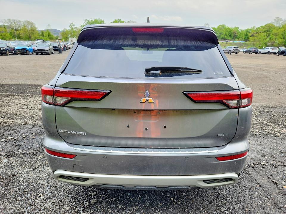 2022 Mitsubishi Outlander VIN JA4J4UA81NZ043523 COPART salvage auction — FRONT END, Wv - Certificate Of Title, sold $4,800 on 2026-07-09 (photo 6)