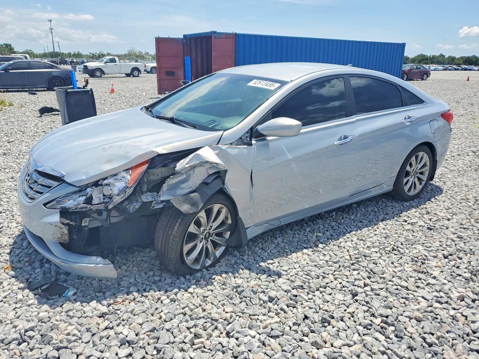 2013 Hyundai Sonata VIN 5NPEC4AC7DH517754 COPART salvage auction — FRONT END, Fl - Cert Of Title Slvg Rebuildable, sold $425 on 2026-07-10 (photo 1)