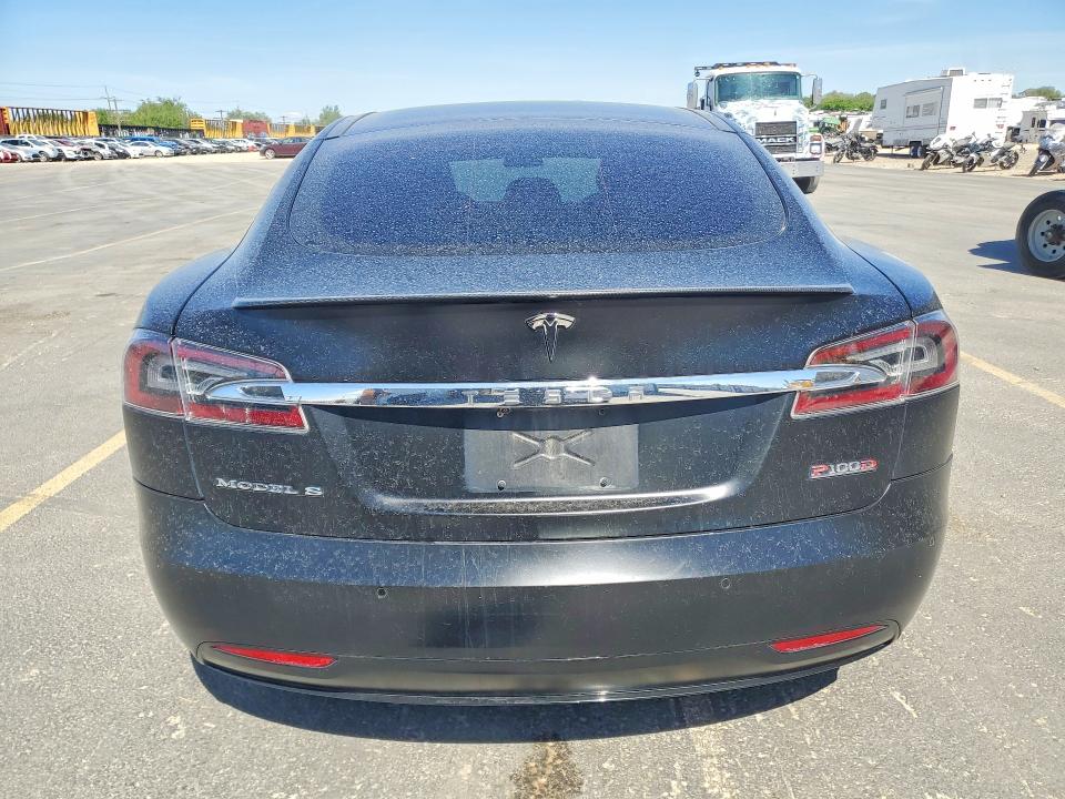 2018 Tesla Model s VIN 5YJSA1E42JF296598 COPART salvage auction — FRONT END, Id - Salvage Certificate Of Title, sold $12,100 on 2026-07-30 (photo 6)