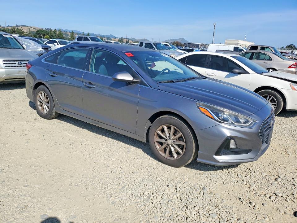 2018 Hyundai Sonata VIN 5NPE24AF1JH633024 COPART salvage auction — VANDALISM, Ca - Salvage Certificate, sold $2,100 on 2026-07-02 (photo 4)