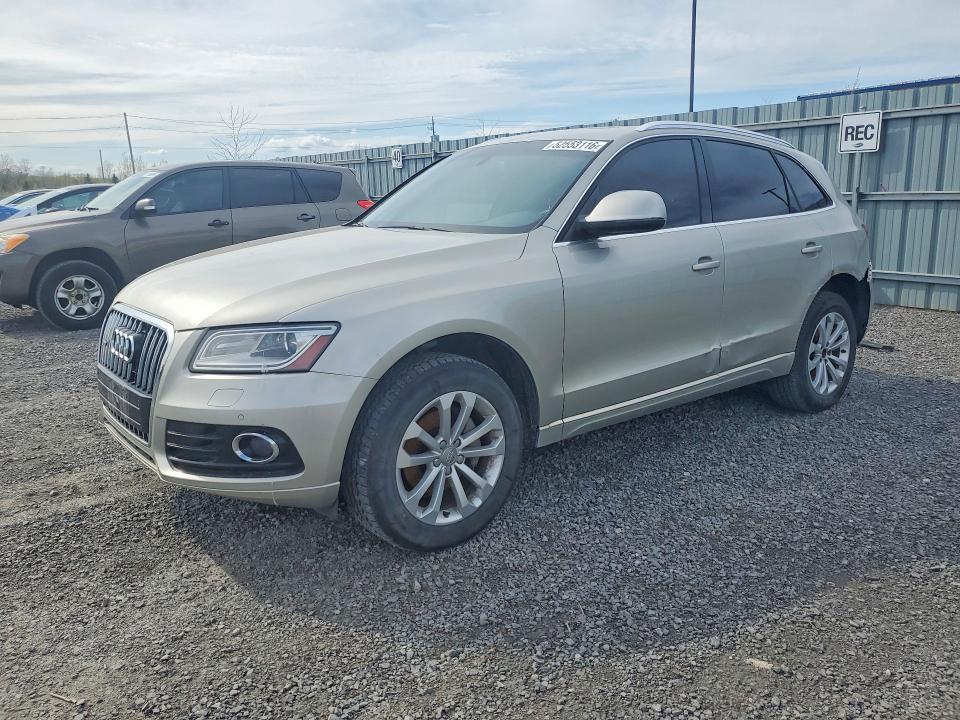 2014 Audi Q5 VIN WA1VFCFP5EA103985 COPART salvage auction — REAR END, On - Permit No Brand - Unfit, sold $1,850 on 2026-07-07 (photo 1)