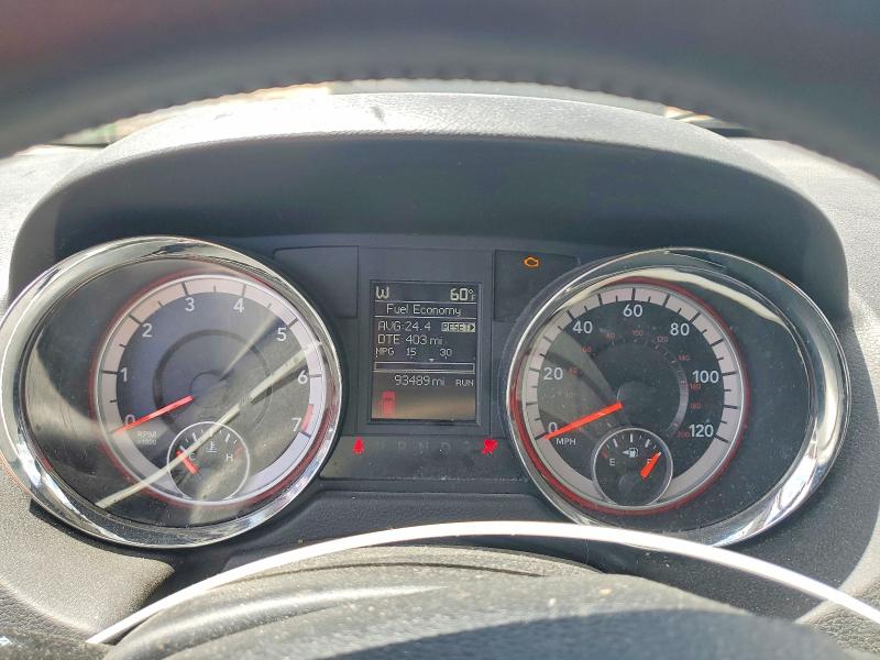 2013 Dodge VIN 2C4RDGDG8DR773290 COPART salvage auction — FRONT END, Mi - Cert Of Title-Salvage Vehicle, sold $1,350 on 2026-07-02 (photo 9)