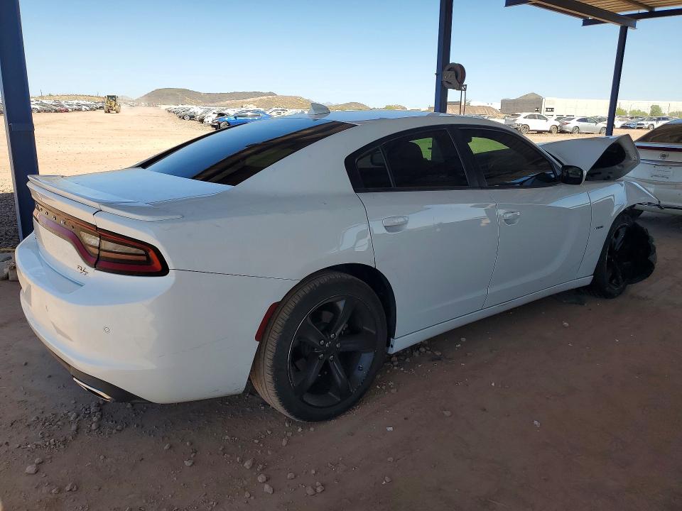 2018 Dodge Charger VIN 2C3CDXCT9JH238169 COPART salvage auction — FRONT END, Az - Cert Of Title - Salvage, sold $925 on 2026-07-09 (photo 3)